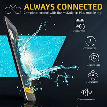 Dolphin Nautilus CC Supreme Wi-Fi Automatic Robotic Pool Vacuum Cleaner, Dual Drive, Waterline Scrub...