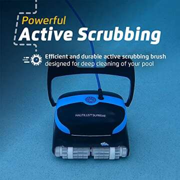 Dolphin Nautilus CC Supreme Wi-Fi Robotic Pool Vacuum