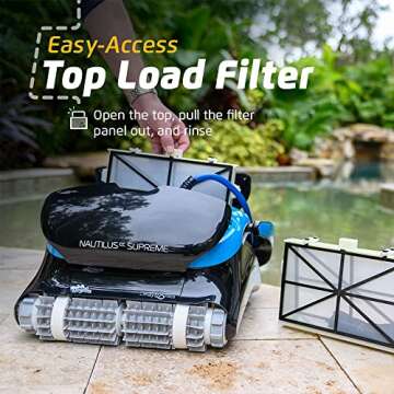 Dolphin Nautilus CC Supreme Wi-Fi Robotic Pool Vacuum