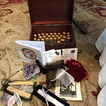 Complete Witchcraft Kit with Wand, Potions & Spellbook
