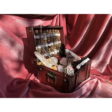 Complete Witchcraft Kit with Wand, Potions & Spellbook