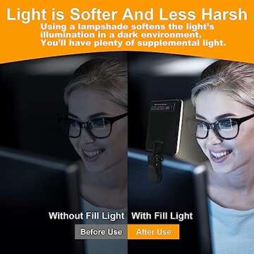 Rechargeable Selfie LED Light Kit for Photography