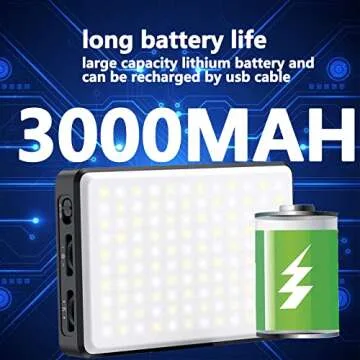 Rechargeable Selfie LED Light Kit for Photography