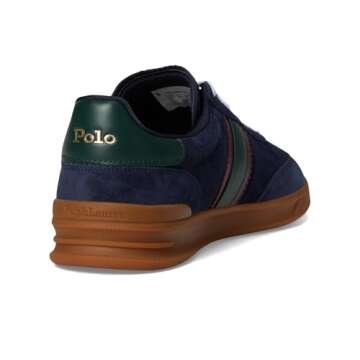 Stylish POLO RALPH LAUREN Men Heritage Suede Sneakers
