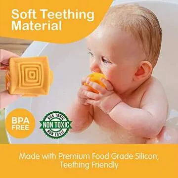 Naturals Infinity Montessori Baby Toys Set for 0-12 Months