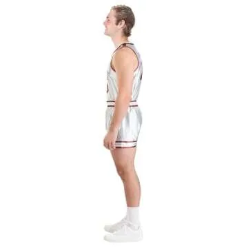 Men's Saved by The Bell Zack Morris Basketball Uniform Costume - Bayside Tigers High School Adult Cosplay Outfit