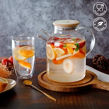 Elegant CnGlass Glass Teapot - Stovetop Safe and Stylish