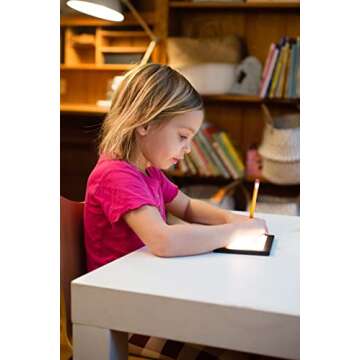 Official Andymation's Flipbook Starter Kit for Kids & Adults with LED Light Pad for Drawing & Tracing Animation, Premium Pre-drilled Flip Book Paper, Removable Binding Screws