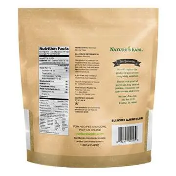 Nature's Eats Blanched Almond Flour 32 Oz for Baking