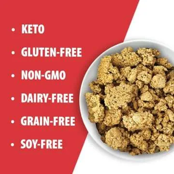 Julian Bakery® ProGranola® Cereal | Peanut Butter Cluster | 12g Protein | 2 Net Carbs | Gluten-Free | Grain-Free | 14 Servings