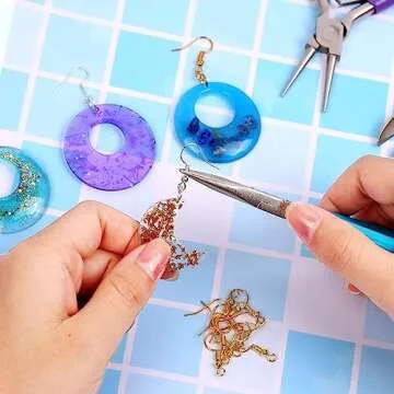 Precision Needle Nose Pliers for Jewelry and Crafting Tools