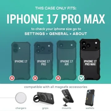 Smartish iPhone 17 Pro Max MagSafe Case - Gripzilla