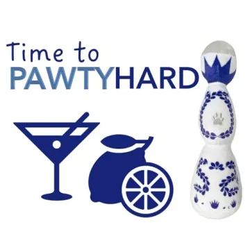 Funny Tequila Dog Toy for All Dogs Sizes with Squeaker