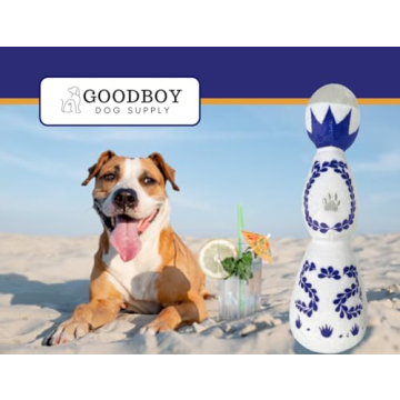 Funny Tequila Dog Toy for All Dogs Sizes with Squeaker