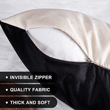 Whaline Halloween Pillow Covers, Unique Scary Designs