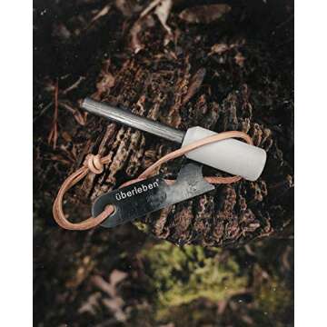 Durable Zünden Ferro Rod Fire Starter - 20,000 Strikes!