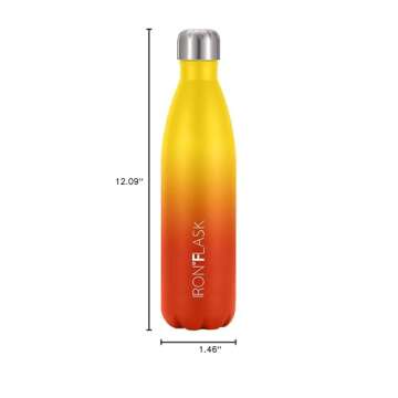 IRON °FLASK Retro Sports Water Bottle - 25 Oz Insulated Bottle