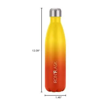 IRON °FLASK Retro Sports Water Bottle - 25 Oz Insulated Bottle