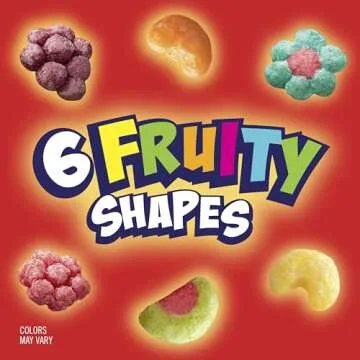 Trix Fruity Breakfast Cereal, 6 Fruity Shapes, Whole Grain, 10.7 OZ