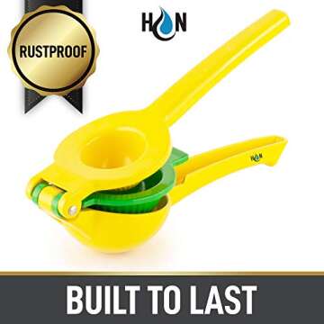 Hydration Nation 2-in-1 Lemon Squeezer for Fresh Juices