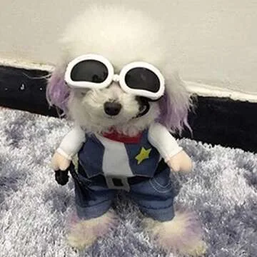 Funny Cowboy Costume for Cats & Small Dogs