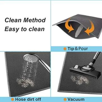 Kangben Cat Litter Mat - Waterproof & Easy Clean Design