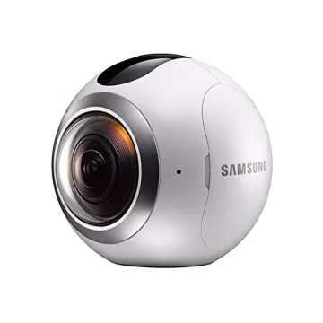 Samsung Gear 360 Degree Cam Spherical Camera SM-C200 for Galaxy S6, S6 Edge, S6 Edge+, Note 5, S7, S7 Edge (International Version - No Warranty)