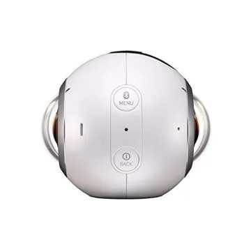 Samsung Gear 360 Degree Cam Spherical Camera SM-C200 for Galaxy S6, S6 Edge, S6 Edge+, Note 5, S7, S7 Edge (International Version - No Warranty)