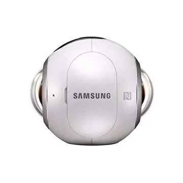 Samsung Gear 360 Degree Cam Spherical Camera SM-C200 for Galaxy S6, S6 Edge, S6 Edge+, Note 5, S7, S7 Edge (International Version - No Warranty)