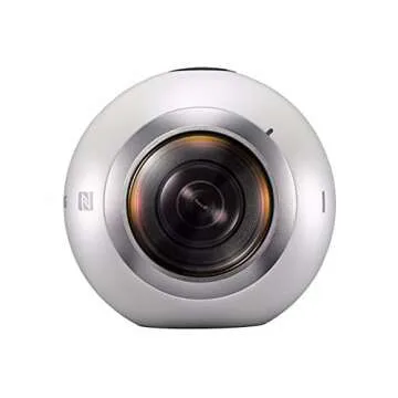 Samsung Gear 360 Degree Cam Spherical Camera SM-C200 for Galaxy S6, S6 Edge, S6 Edge+, Note 5, S7, S7 Edge (International Version - No Warranty)
