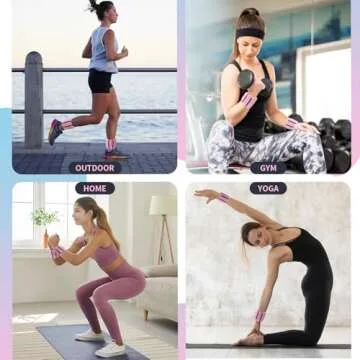 TIMOOU Adjustable Ankle Weights for Home Gym Workout