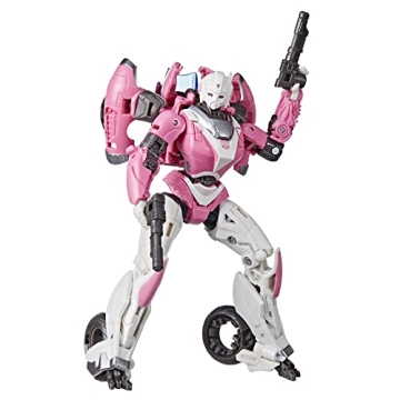 Transformers Toys Studio Series 85 Deluxe Class Bumblebee Arcee Action Figure - Ages 8 and Up, 4.5-i...