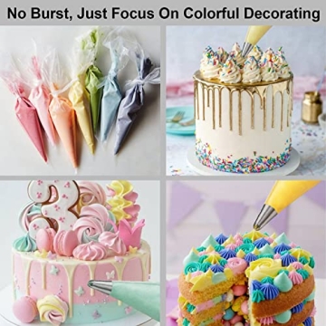 Weetiee Piping Bags - Durable Disposable Decorating Bags