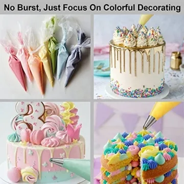 Weetiee Piping Bags - Durable Disposable Decorating Bags