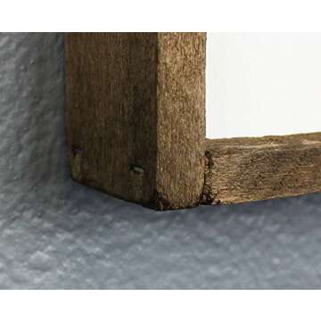 Elegant Signs Today is A Good Day for A Good Day Funny Framed Wood Sign Rustic Funny Sign Rustic Wall Art Gift for Friend (7 x 9)