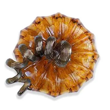 Handcrafted Glass Pumpkins for Home Decor by Luke Adams