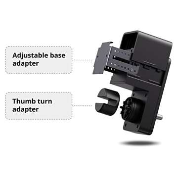 SwitchBot Smart Lock WiFi, Keyless Entry Door Lock, Smart Door Lock Front Door, Electronic Smart Deadbolt, Fits Your Existing Deadbolt in Minutes,Great for Airbnbs, Vacation Rentals and More