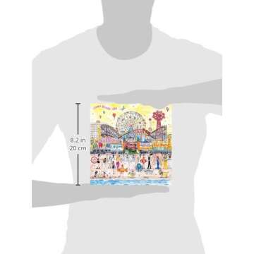 Galison Michael Storrings 500 Piece Family Puzzle