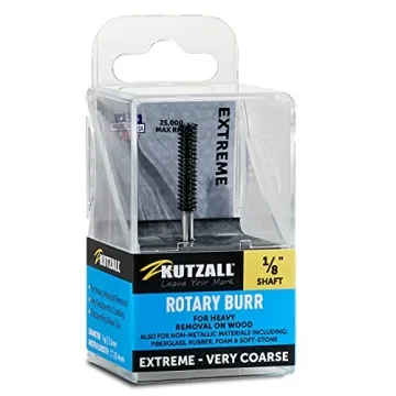 Kutzall Extreme Cylinder Burr for Woodworking & DIY
