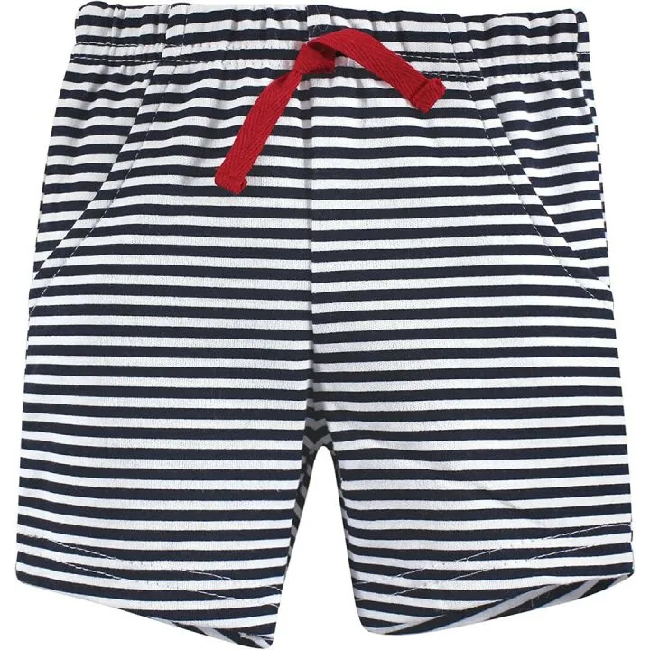 Hudson Baby Shark Bodysuit Shorts Shoe Set 12-18 Months