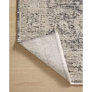 Loloi Amber Lewis Alie Collection Area Rug - Charcoal/Beige