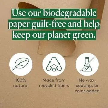 Eco-Friendly Brown Kraft Paper Roll for Gifts and Crafts