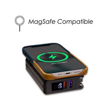 Wilken Leather Wrapped Case Compatible with iPhone 13 Pro | Compatible with MagSafe and Wireless Charging | Top Grain Leather | Custom Metal Button Controls (13 Pro, Brown)