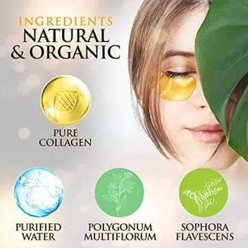 Collagen Under Eye Masks for Brightening Eyes