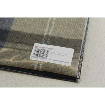 British Tweed Wool Remnants for Crafting - 10 Pieces