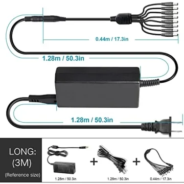 Security Camera Power Adapter - Durable & Reliable