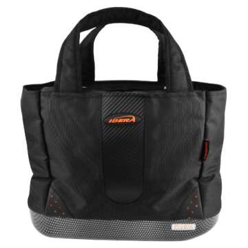 Ibera 2 in 1 Bike PakRak Insulated Cooler Trunk Bag, Bicycle Shopping Bag for Grocery, Hand/ Shoulde...