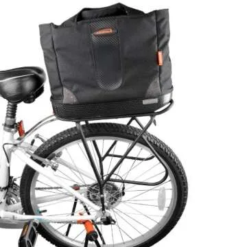 Ibera 2 in 1 Insulated Cooler Bike Bag for Grocery