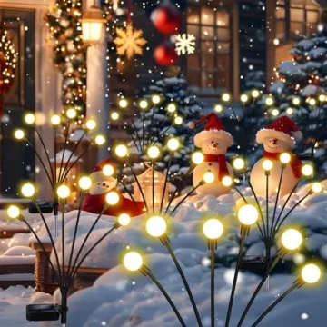 Solar Firefly Lights for Magical Garden Décor