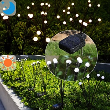 Solar Firefly Lights for Magical Garden Décor